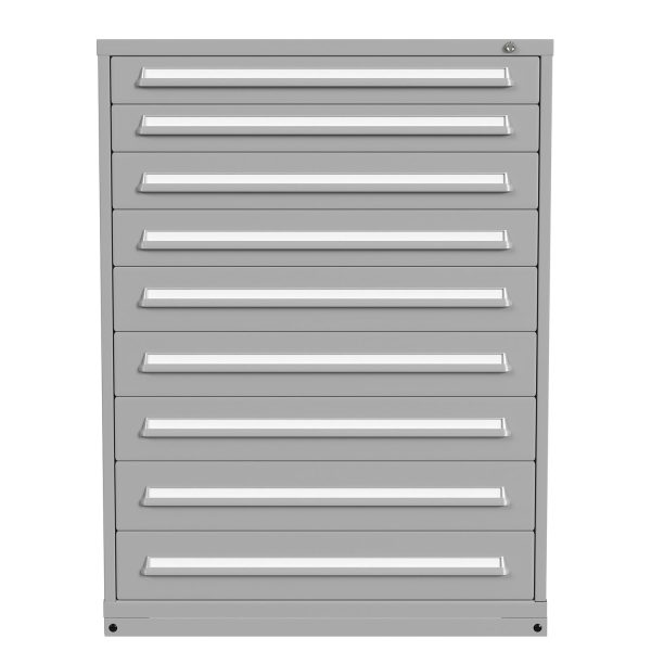 Lyon Modular Drawer Cabinet Eye Level Height Extra Wide 9 Drawers 6845301011 Front View