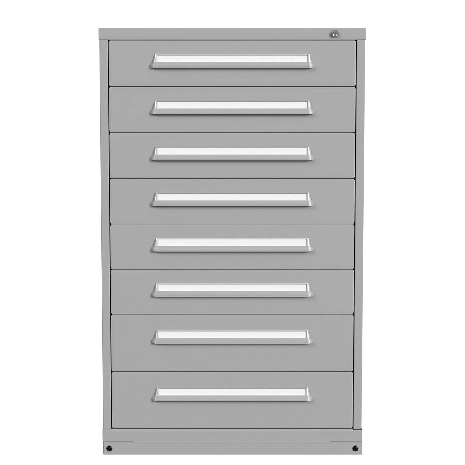 8 Drawer Modular Cabinet, 36 inch Wide Eye-Level Height | Lyon