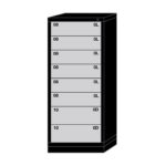 lyon modular drawer cabinet eye-level height slender wide 8 drawers 6822301040