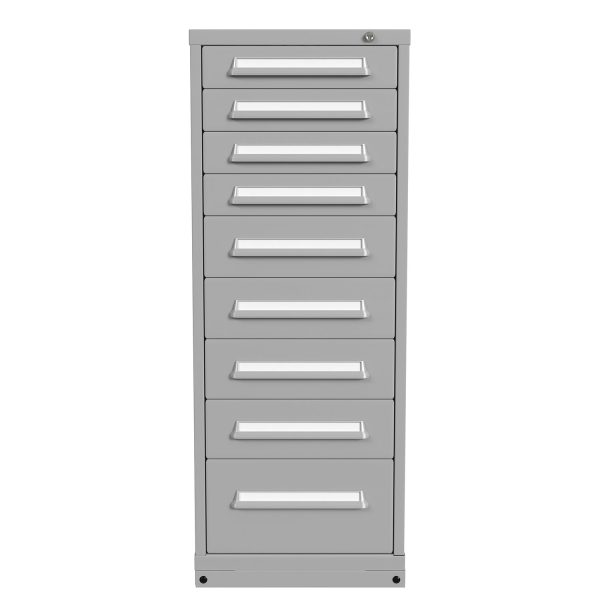 Lyon Modular Drawer Cabinet Eye Level Height Slender Wide 9 Drawers 6822301039 Front View