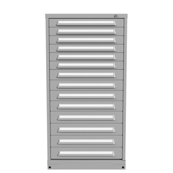 Lyon Modular Drawer Cabinet Eye Level Height Standard Wide 14 Drawers 6830301002 Front View