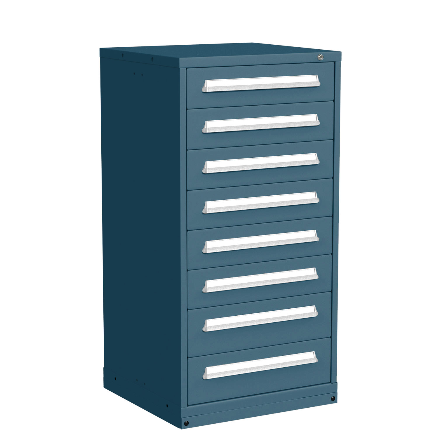 Quick Ship 8 Drawer Eye-Level Height Modular Cabinet - 30 inch