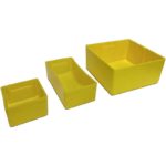 Details about   Lyon 362 Small Yellow Parts Bin 3" x 6" x 2" USIP 