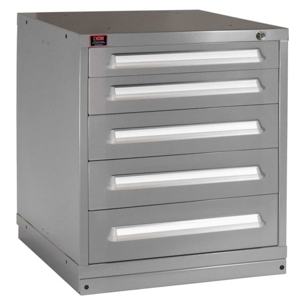 Lyon modular drawer cabinet standard wide bench height 5 drawer 353030000B