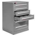 lyon modular drawer cabinet standard wide counter height 6 drawers multiple drawer access DDM4930301008IL