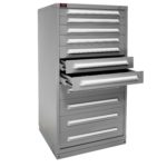 lyon modular drawer cabinet standard wide eye-level height 11 drawers multiple drawer access DDM683030000FIL