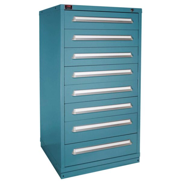 Lyon modular drawer cabinet standard wide eye-level height 8 drawer 6830301014 Wedgewood Blue Lyon modular drawer cabinet standard wide eye-level height 8 drawer 6830301014 Wedgewood Blue