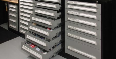 lyon modular drawer cabinets for tool crib storage