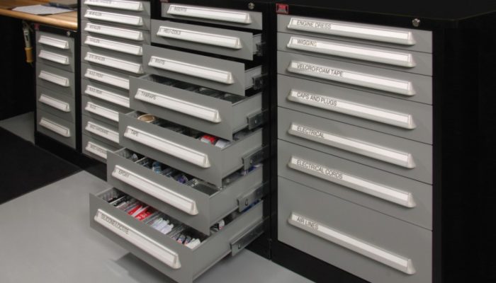 lyon modular drawer cabinets for tool crib storage