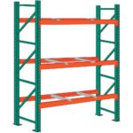 lyon pallet racking 12 foot high 6 front to back supports starter