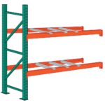 lyon pallet racking 8 foot high 6 front to back supports add on