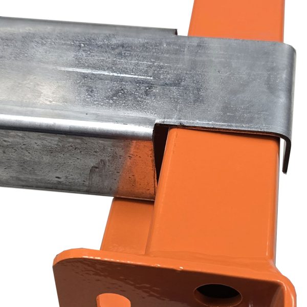 Lyon pallet rack accessories front-to-back support on beam