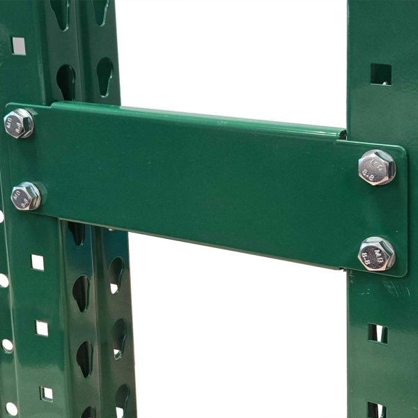 Lyon pallet rack accessories row spacer on uprights