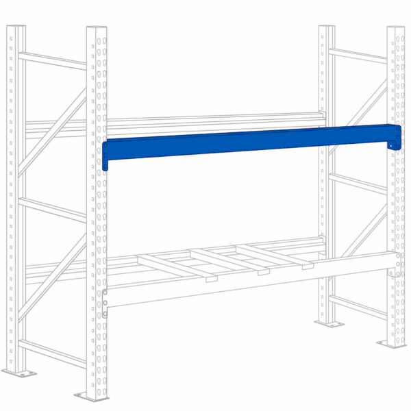 Lyon pallet rack beam cobalt blue