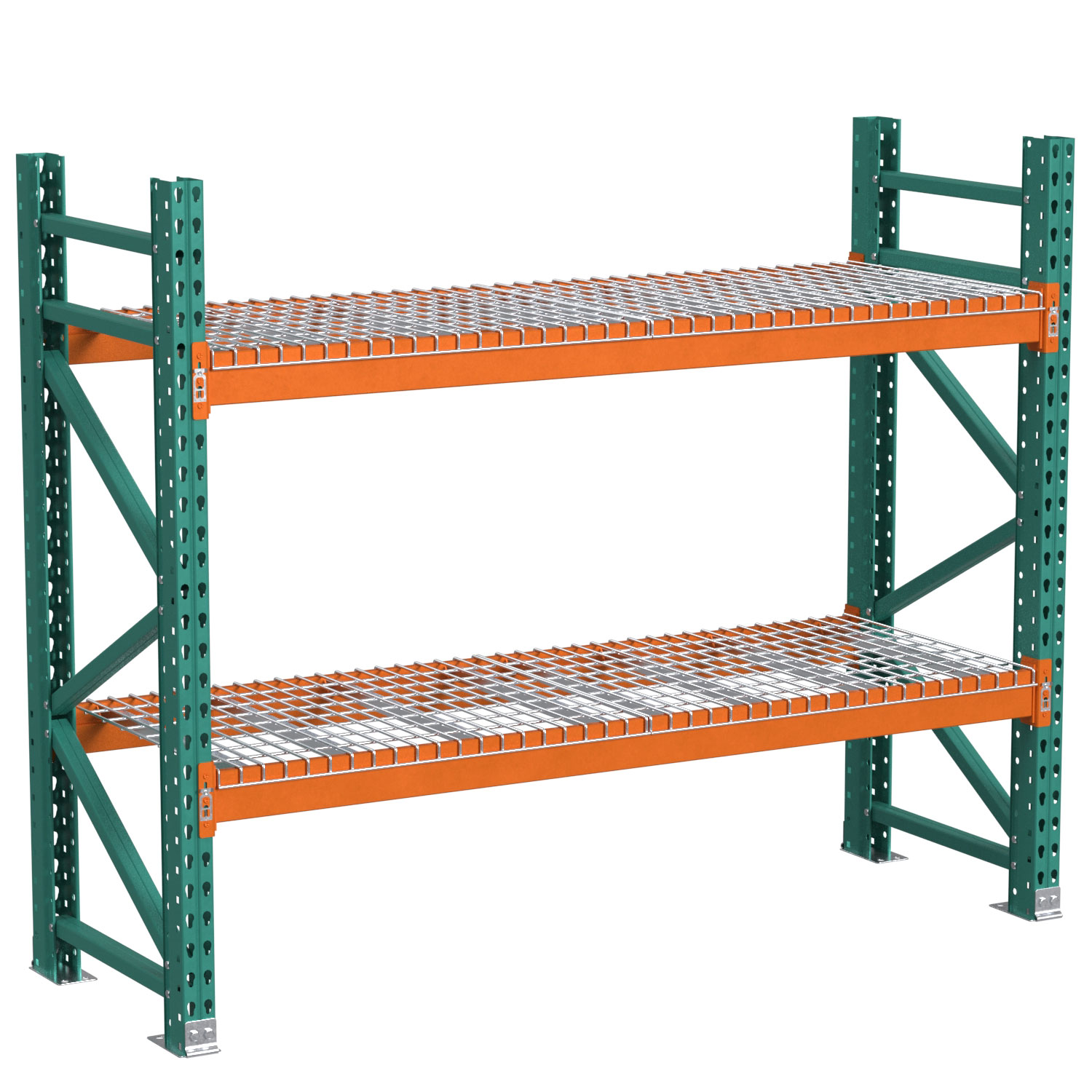 Pallet Racking With Wire Decking Starter | Lyon