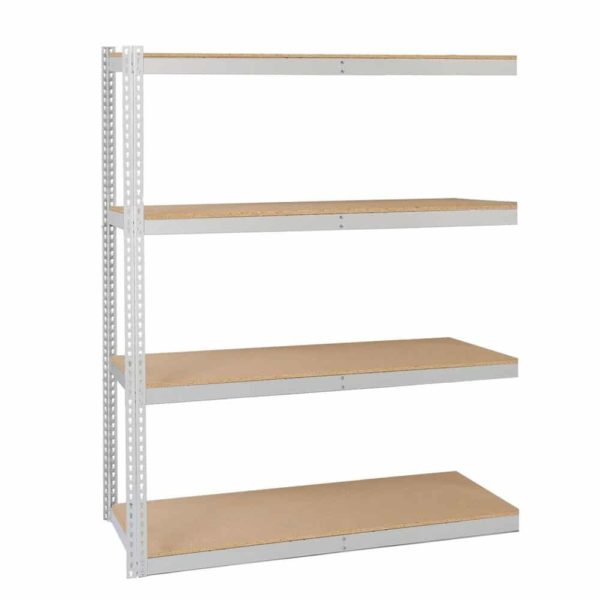 Lyon Record Storage Rack 4 Level Add-on with Particle Board Decking