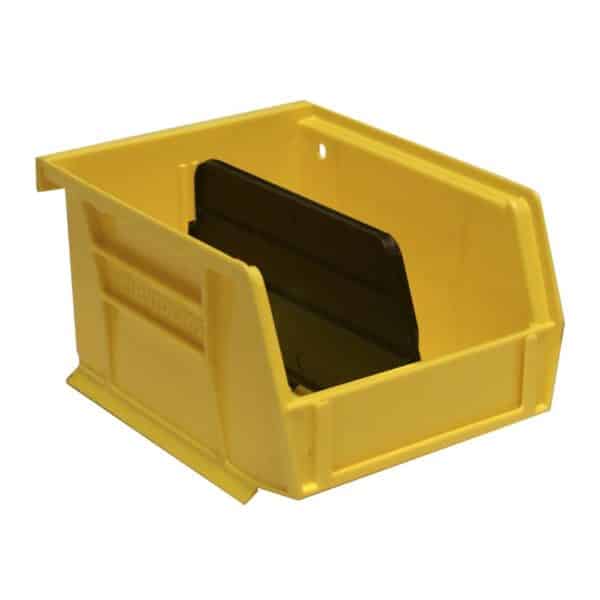 Plastic Divider creates two compartments in plastic bin (bin sold separately)