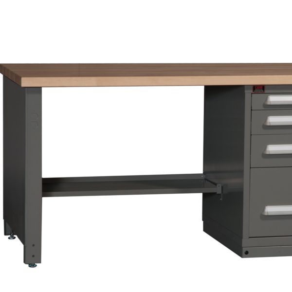 Lyon Workbench Component Under-Counter Shelf for Cabinet-to-Leg configuration