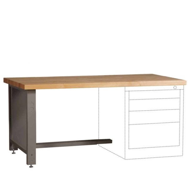 Lyon Workbench Kit Desk Height Style 1