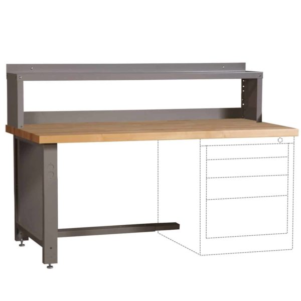 Lyon Workbench Kit Desk Height Style 2