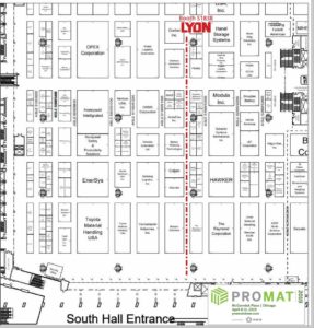 ProMat 2019 Lyon Booth S1838