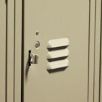 ValTec locker features mini louvers putty