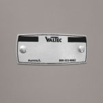 ValTec locker features number plate dove gray