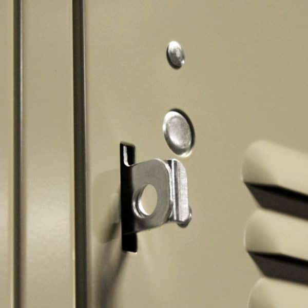 ValTec locker features pull handle putty